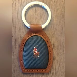 Polo by Ralph Lauren Brown and Black Keychain
